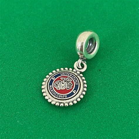 marine corps pandora charm